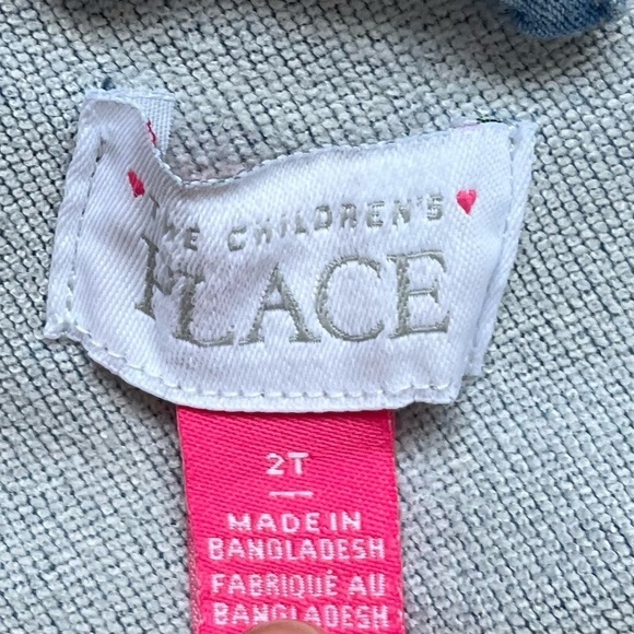 Children’s Place Girls Soft blue denim jean jacket snap front 2T - Picture 2 of 6